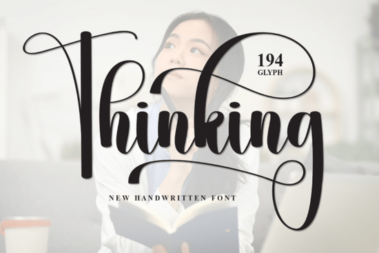 Thinking Font